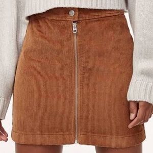 Corduroy Skirt